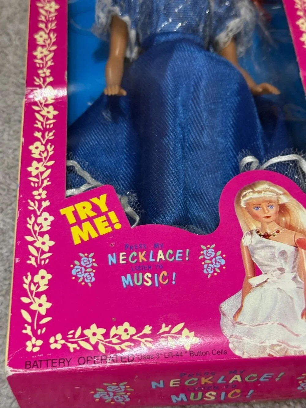 Vintage Anita Dolls With Musical Necklace #130 New Sealed